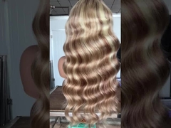 피아노 27/613 색상 몸 물결 처녀 인모 앞 蕾丝 퍼그