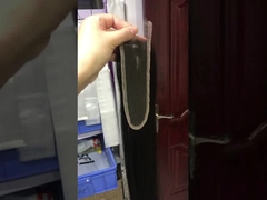 브라질인 스트레이트 2x6 HD 보이지 않는 renda 인간 머리 닫기