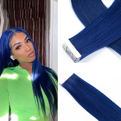 품질  Tangle Free Invisi Tape In Hair Extensions Colored Soft Silky 공장