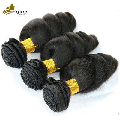 품질  Natural Black Cambodian Virgin 16 Inch Brazilian Hair Loose Wave OEM 공장