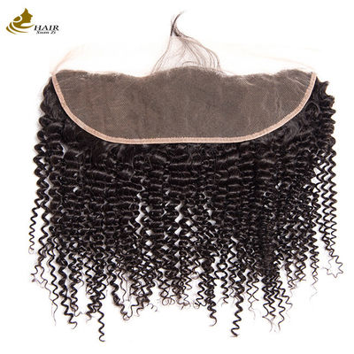 앞면 인모 蕾丝 닫기 13x4 HD Kinky Curl 인모 앞면 蕾丝 닫기
