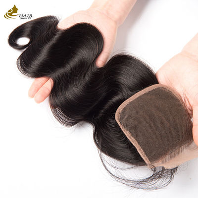Oem Remy 인모 연장 봉투 엮기 원시 몸 물결 머리 봉투 닫기