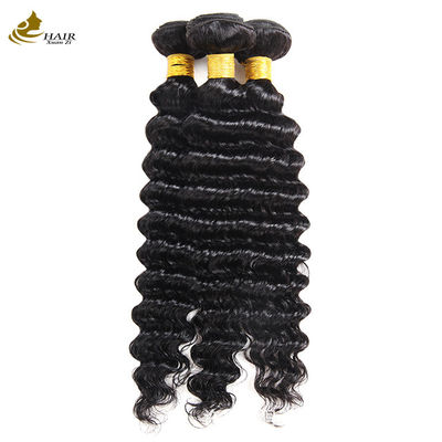 공장 직판 브라질 처녀 인 머리 1b 색 Deep Wave Hair Bundle