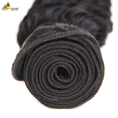 공장 직판 브라질 처녀 인 머리 1b 색 Deep Wave Hair Bundle