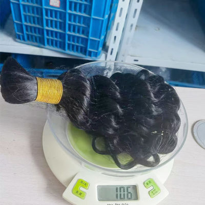 도매 직립 브라질 처녀 머리카락 확장 원시 인도 머리카락 대용량
