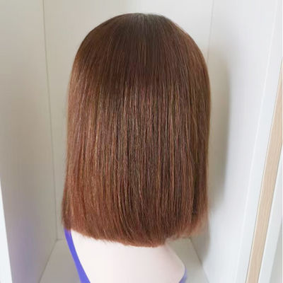 패션 인간 머리 보브 핑크 브라질 머리 renda 전면 핑크