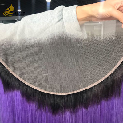 50-120g 13X6 스위스 레이스 브라질산 100% 버진 인모 스트레이트 레이스 클로저