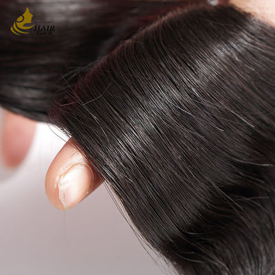 대용품 처녀 인모 뭉치 몸 물결 빗 100g