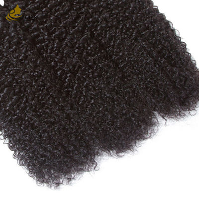 Kinky Beauty Supply Hair Bundles 가공되지 않은 브라질 인모