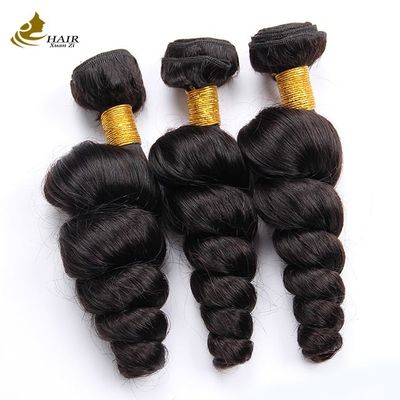 브라질의 처녀 인적 머리카락 엮기 엮기 뭉치 느슨한 물결