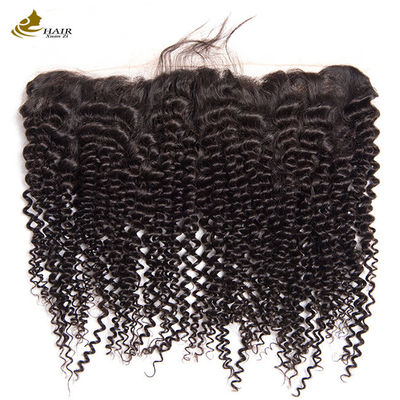 앞면 인모 蕾丝 닫기 13x4 HD Kinky Curl 인모 앞면 蕾丝 닫기