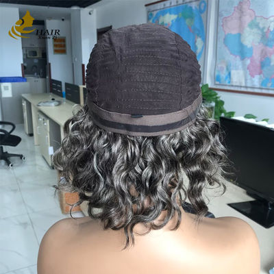 맞춤형 게리 5*5 HD 몸무게 웨이브 접착제 없는 실크 톱 풀 蕾丝 핑크