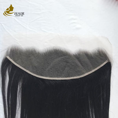 천연 검은 직선 13x4 HD 蕾丝 인적 머리카락 蕾丝 폐쇄