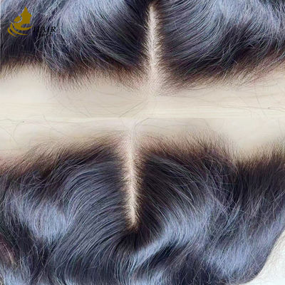 New Popular Floating Buckle Natural Hairline Human Hair Lace Closure