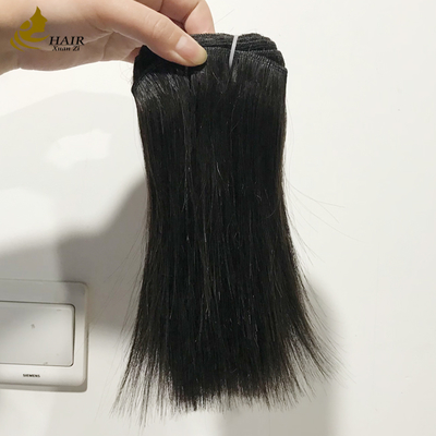고급 버진 인모 번들 내추럴 블랙 스트레이트 헤어 위프트