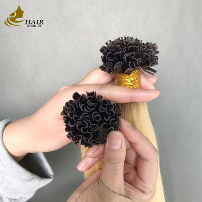 Factory Supply Virgin Human Hair Extensions Pre-Bonded Flat Tip Extensions