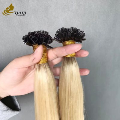 Factory Supply Virgin Human Hair Extensions Pre-Bonded Flat Tip Extensions